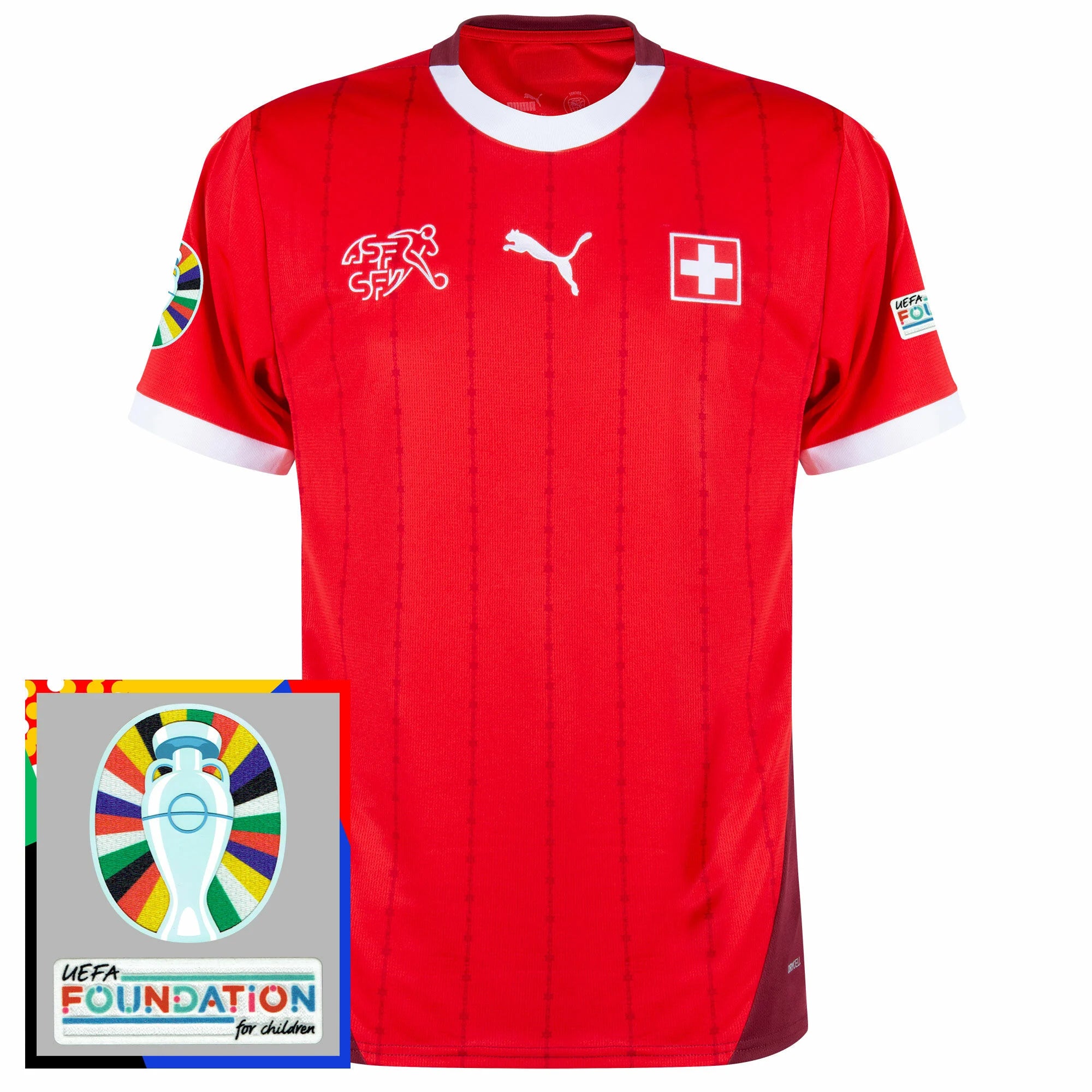 Switzerland Home Jersey 24/25 Euro 2024