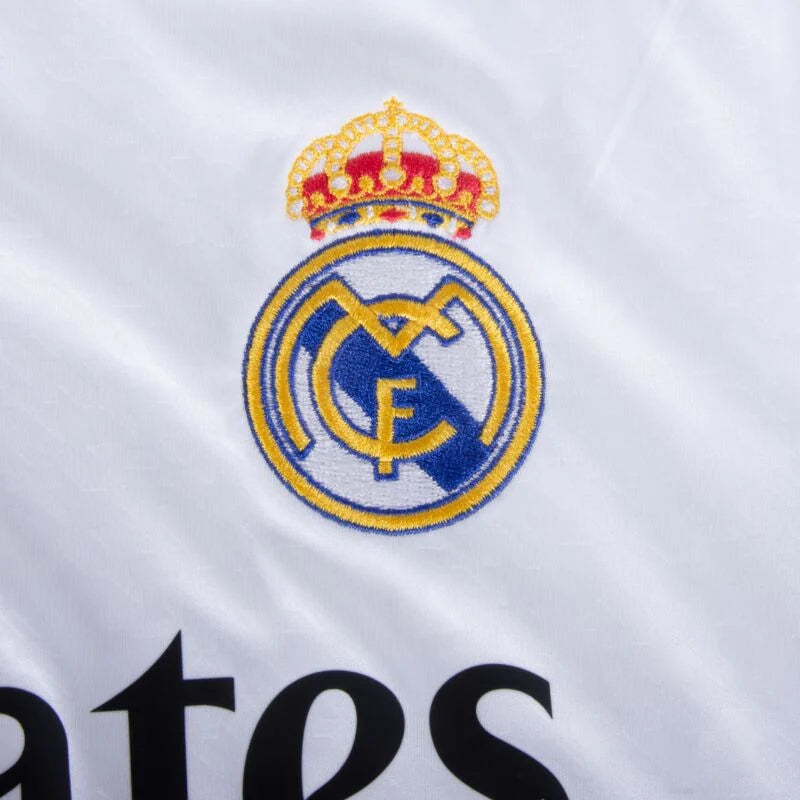 Real Madrid Home Jersey 24/25 Long Sleeve - Fan Edition