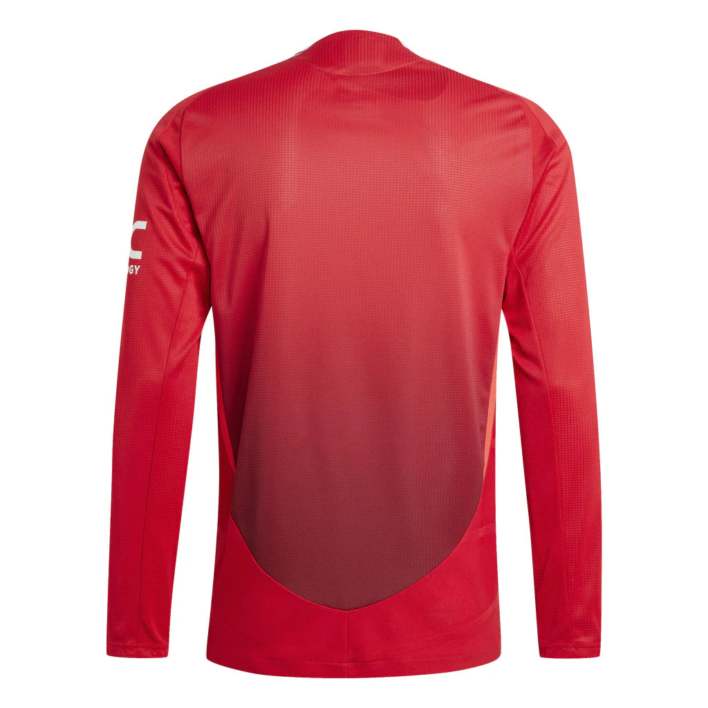 Manchester United Long Sleeve Home Jersey 24/25 - Player Edition