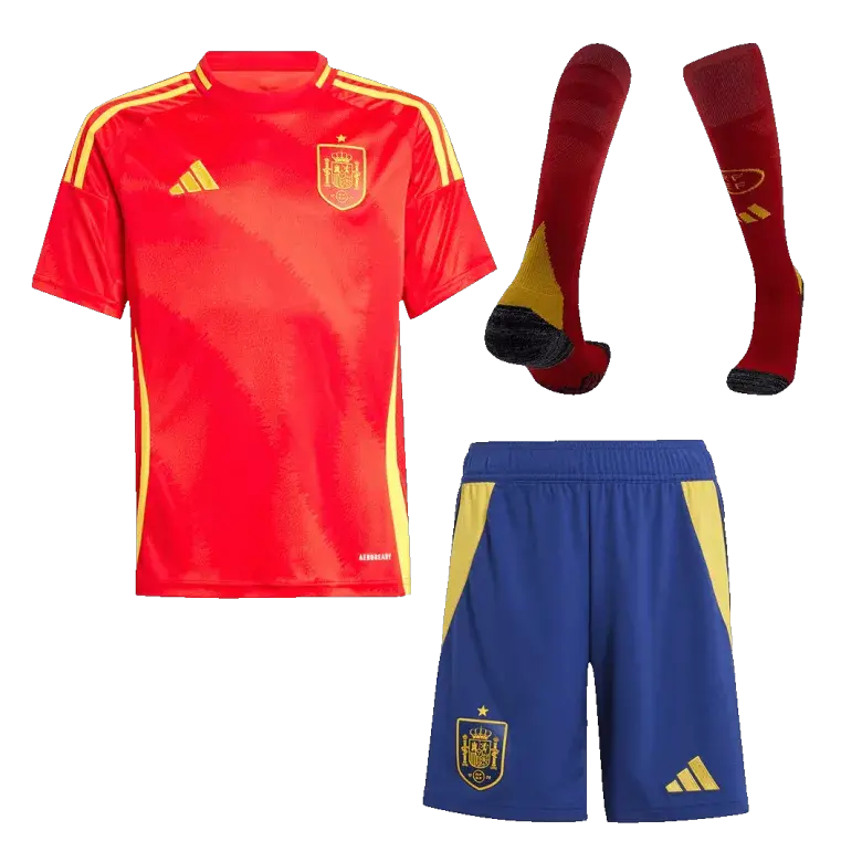 Spain Home Jersey 24/25 Euro 2024 - Kids