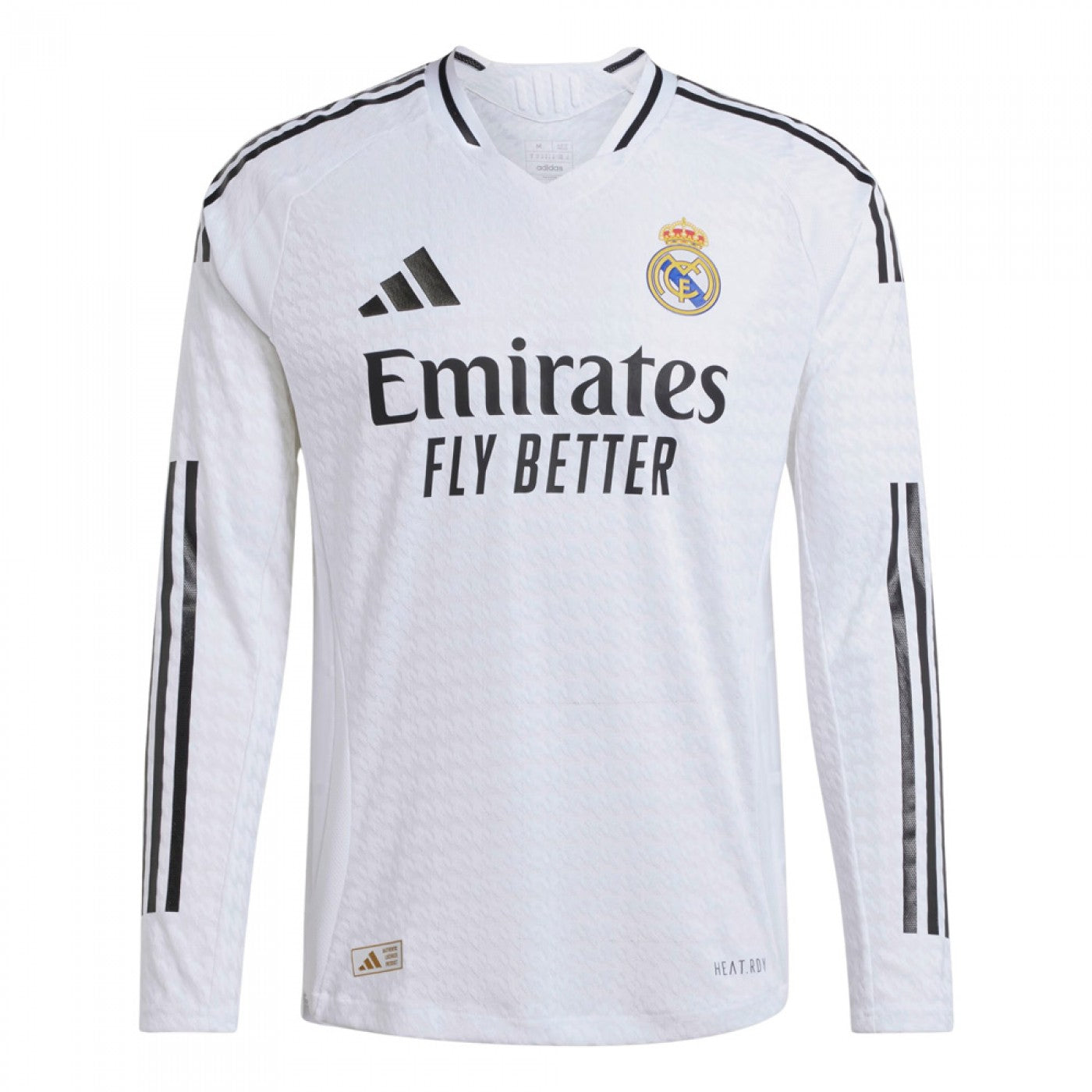 Real Madrid Home Jersey 24/25 Long Sleeve - Player Edition