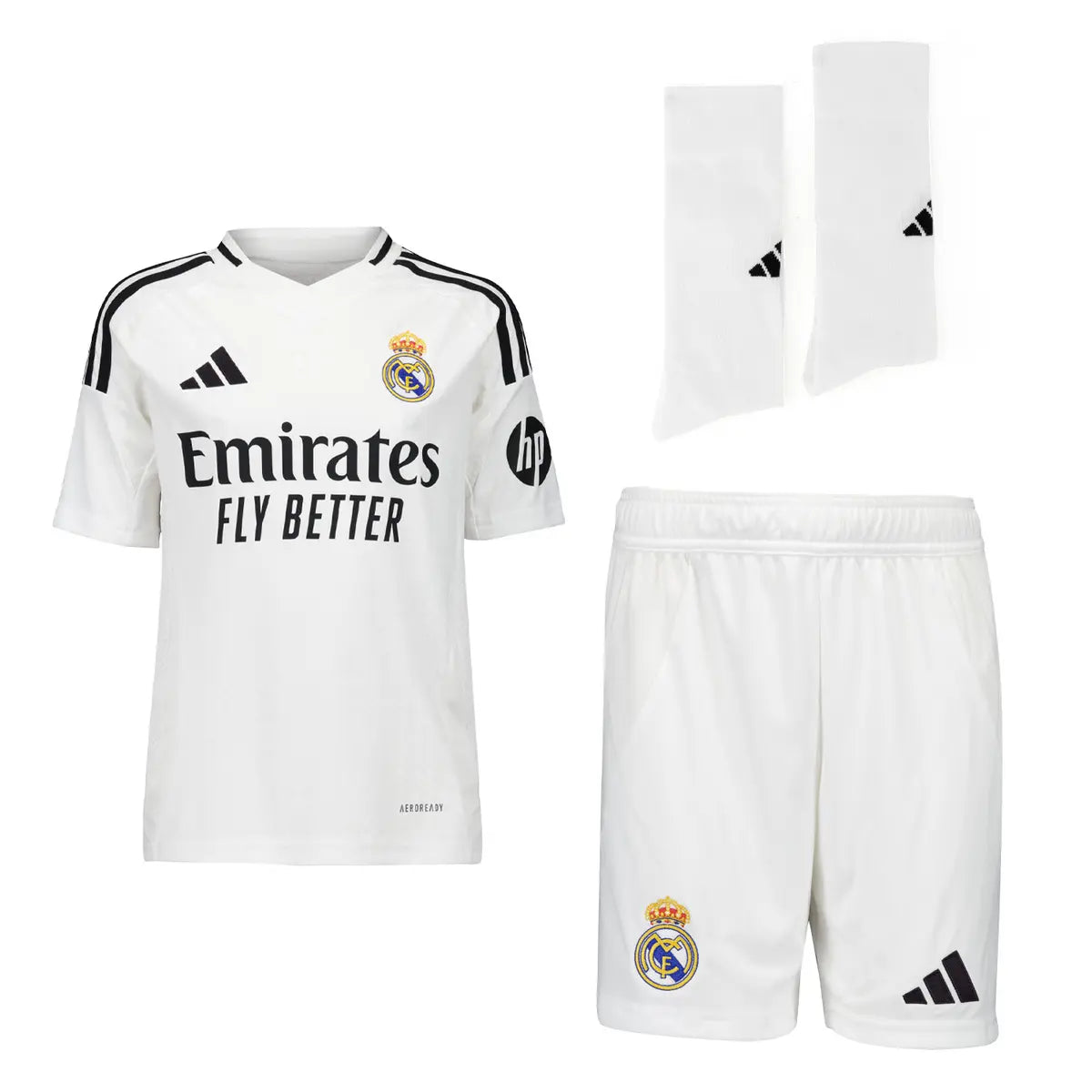 Real Madrid Home Jersey 24/25 Kit - Player Edition