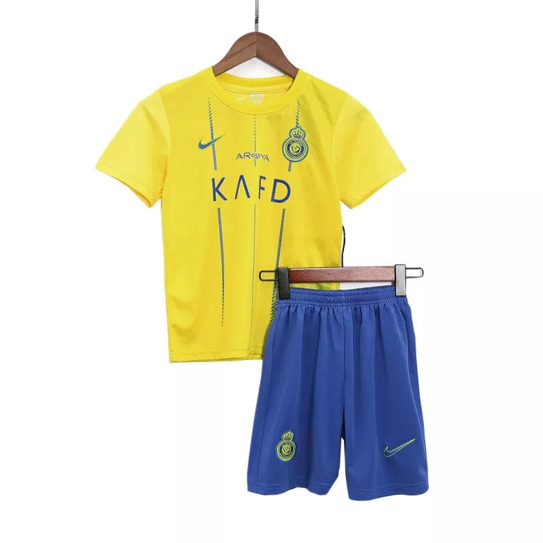 Al Nassr FC Kids Home Jersey 2023/24 - Youth Soccer Kit