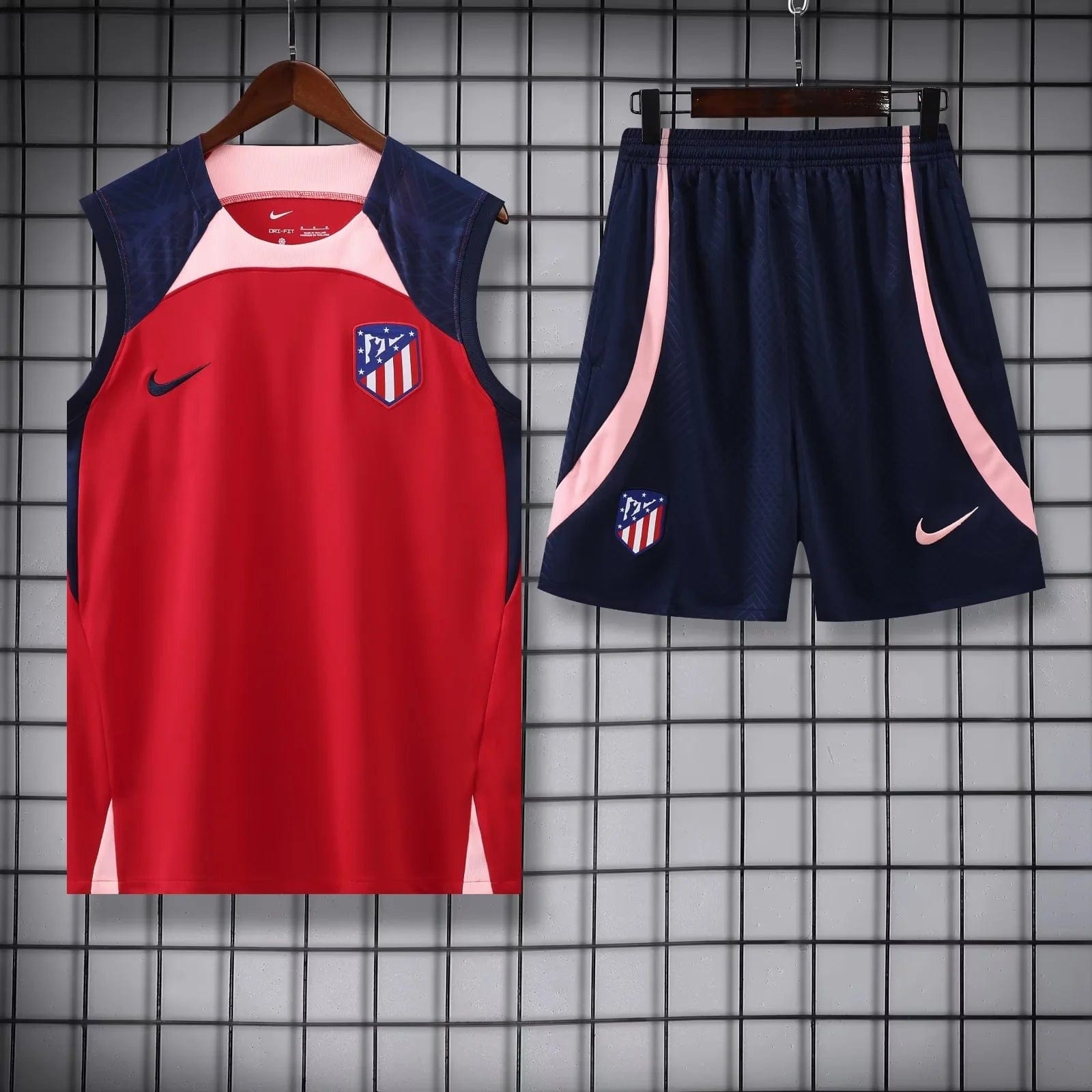 Atletico Madrid Sleeveless Training Kit 2023/2024 - Red