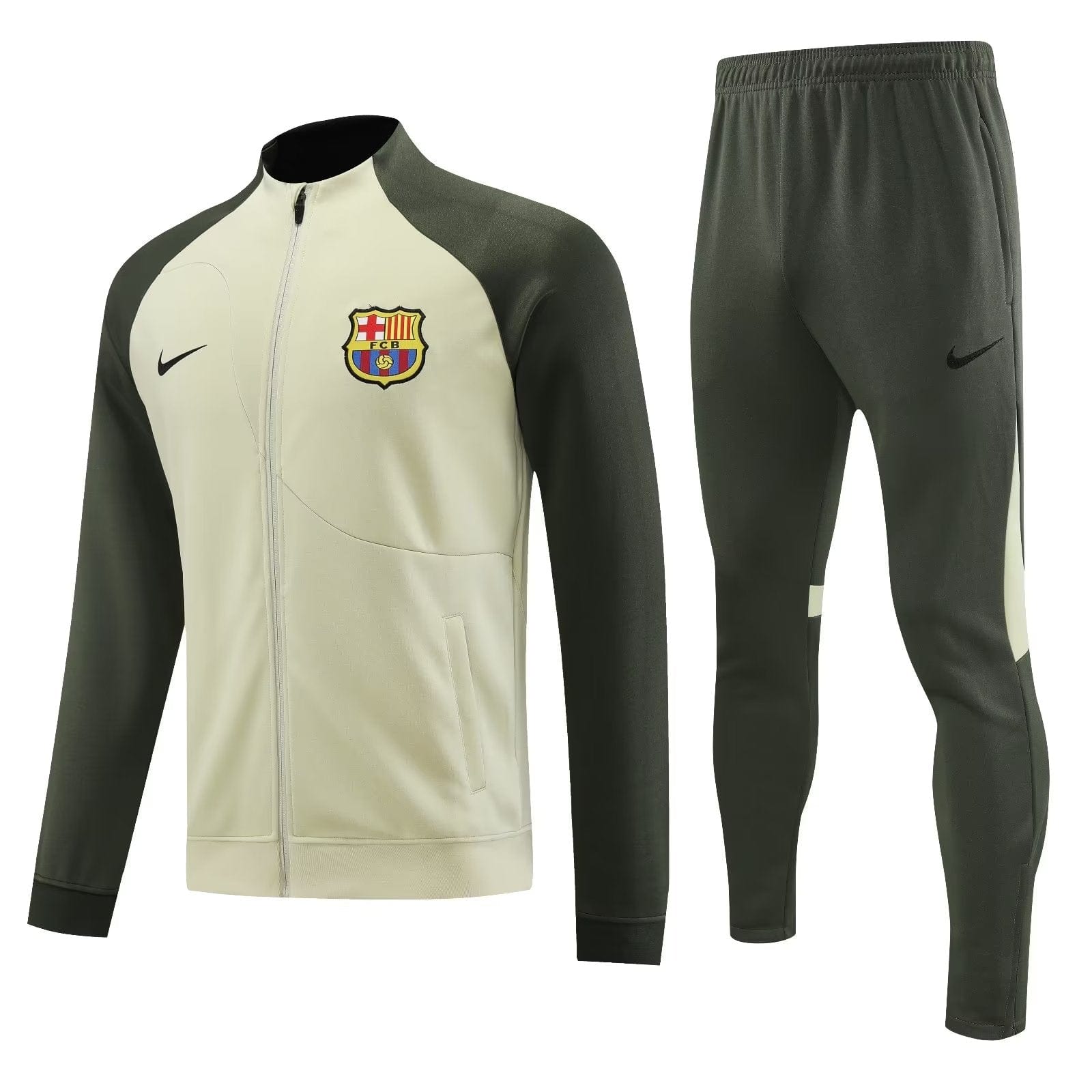 FC Barcelona 2023/2024 Full Zipper 2 colors Tracksuit