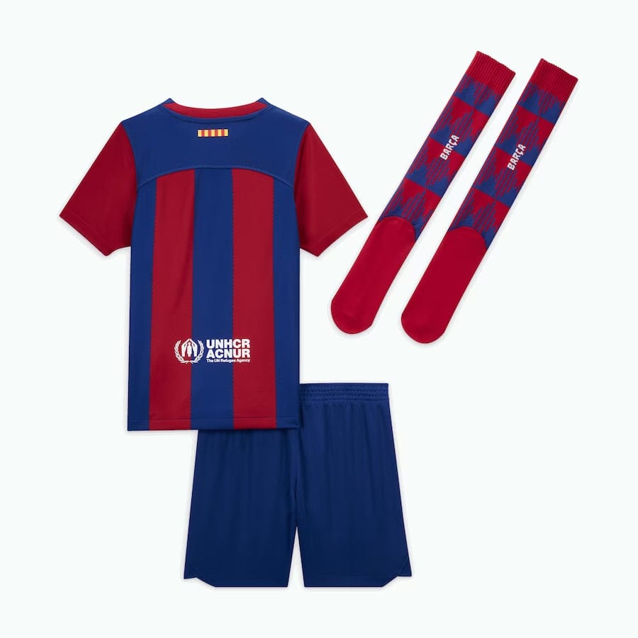 Shop 2023/24 FC Barcelona Home Kit - Kids' Edition