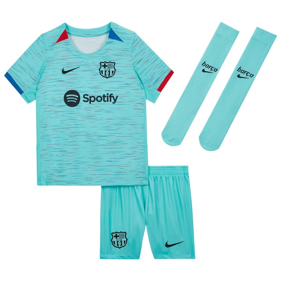 2023/24 Barcelona Kids' Third Kit - Latest Style & Quality