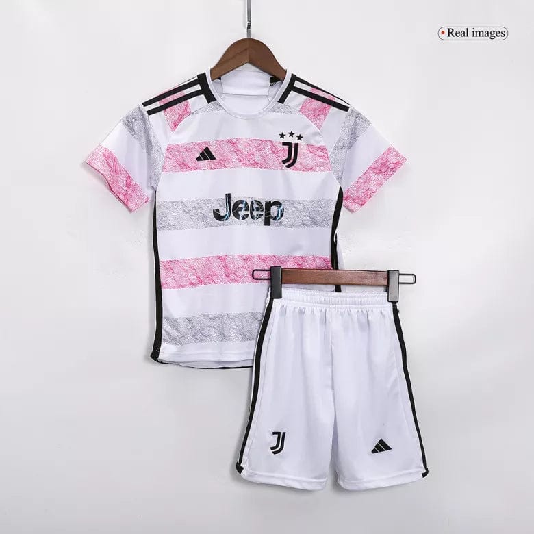 Juventus Kids Away Kit 23/24 - Authentic & Stylish Gear