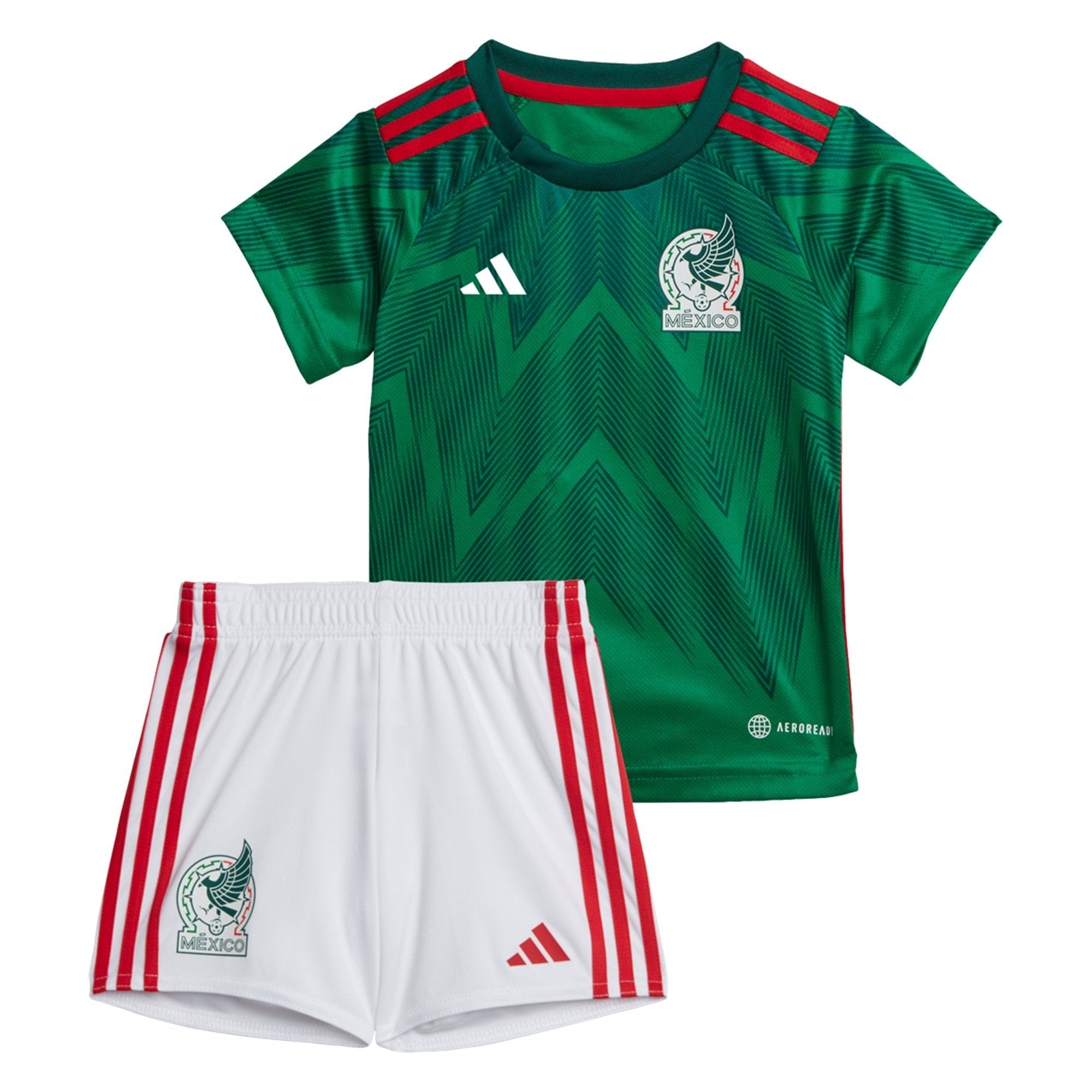 Kids' Mexico 2022/23 Home Kit - Official Soccer Gear
