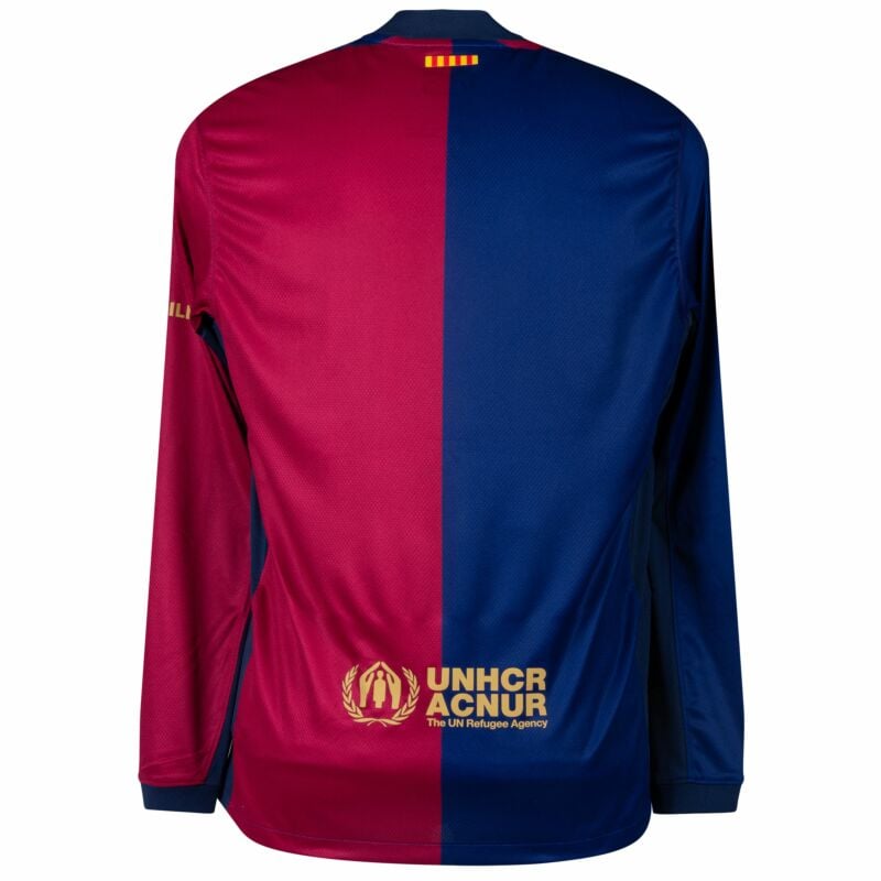 FC Barcelona Home Long Sleeve Jersey 24/25 - Fan Edition