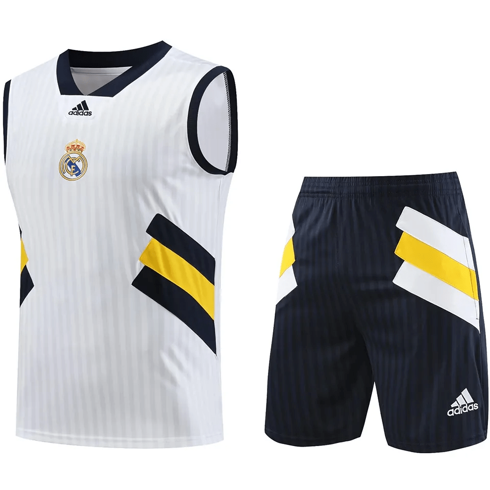 Real Madrid Sleeveless Training Kit 2023/2024 - White