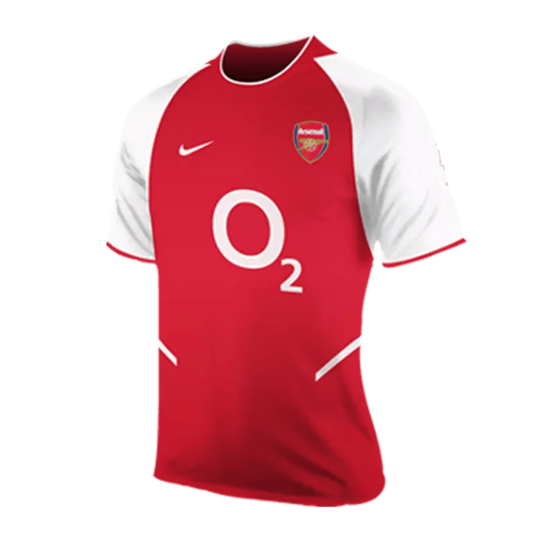 2002/03 Arsenal Home Jersey Retro Edition - Classic Red Kit