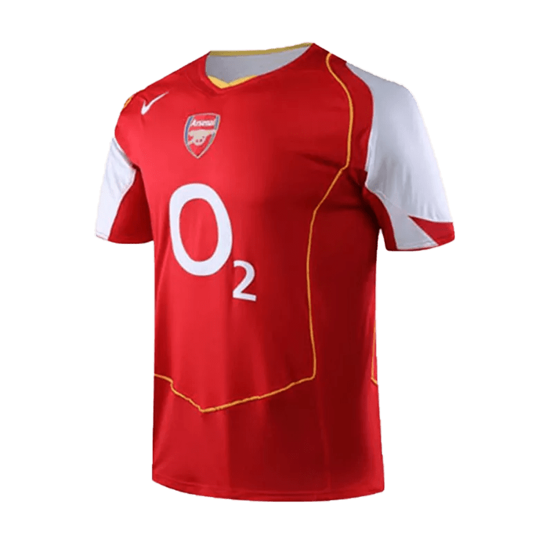 Retro Arsenal 2004/05 Home Jersey -  Classic Red & White
