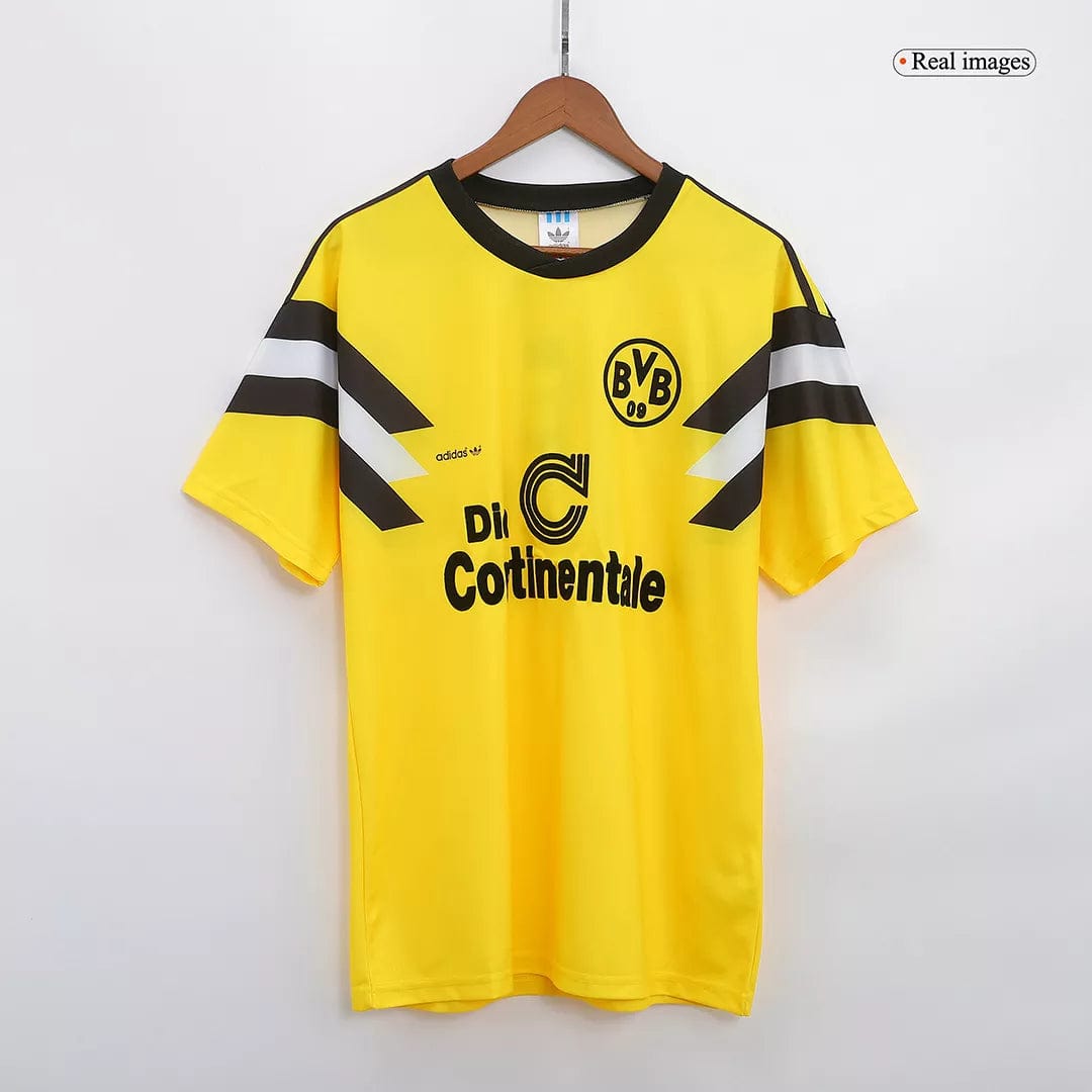 Retro Borussia Dortmund 1989 Home Jersey - Vintage Apparel