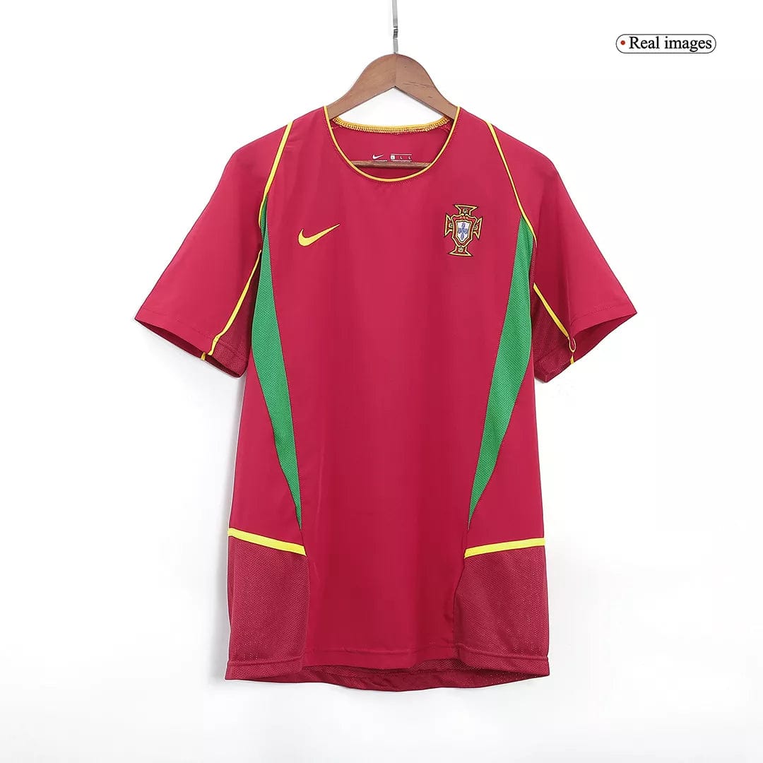 Retro Portugal 2002 Home Jersey - Vintage Football Kit