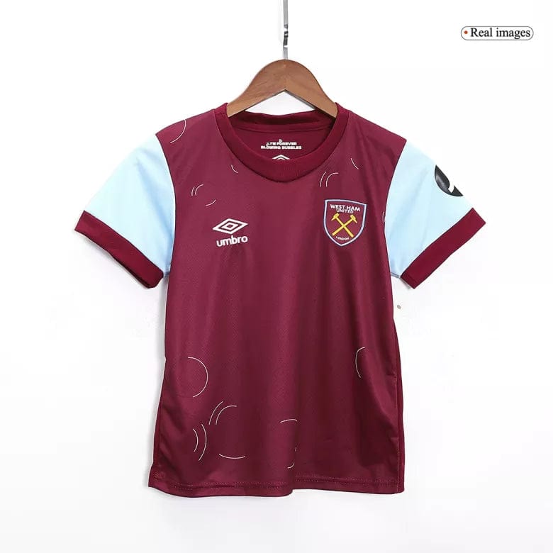 2023/24 West Ham Kids Home Kit - Exclusive Junior Outfits