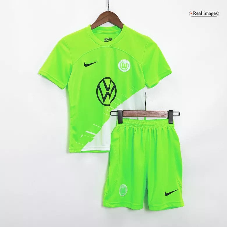 Wolfsburg 2023/24 Kids Home Kit - Exclusive Designs
