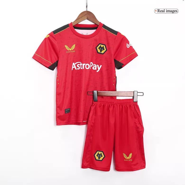 Wolverhampton Wanderers Away Kit 2023/24 - Kids