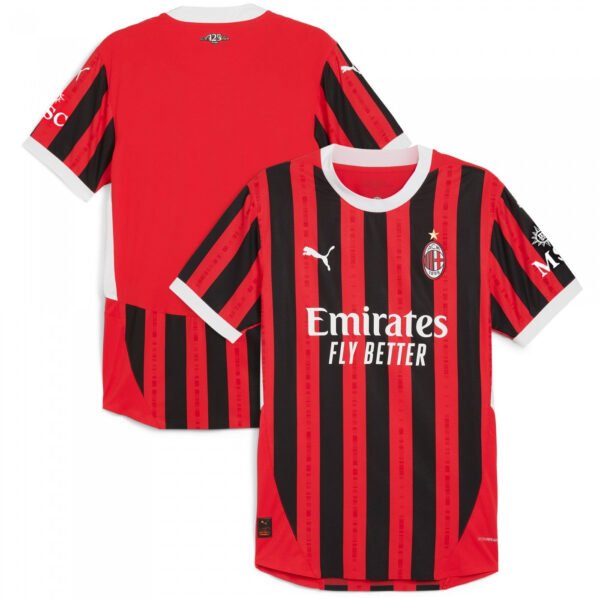 AC Milan 24/25 Men's Home Jersey - Image 3