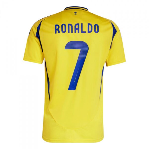 Al-Nasser Home Jersey 24/25 with Ronaldo Printing - Fan Edition - Image 2
