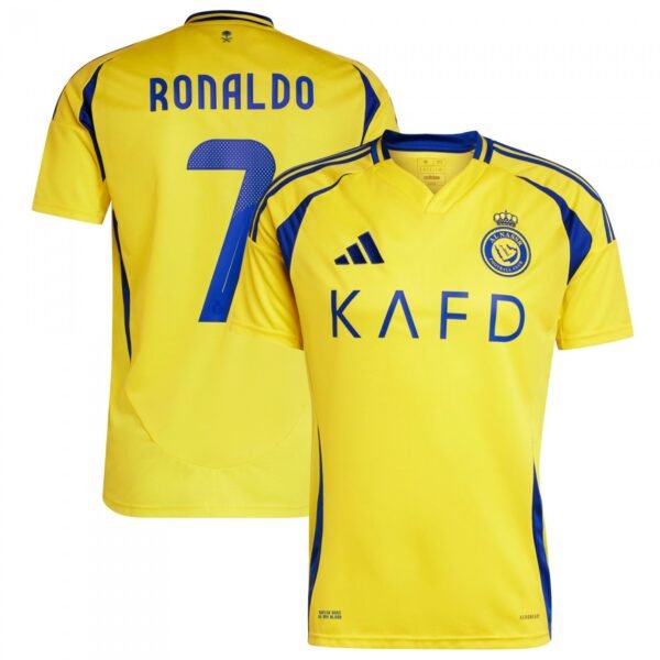 Al-Nasser Home Jersey 24/25 with Ronaldo Printing - Fan Edition - Image 3