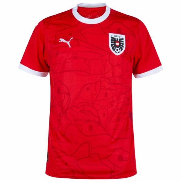 Austria Home Jersey 24/25 Euro 2024 - Image 2