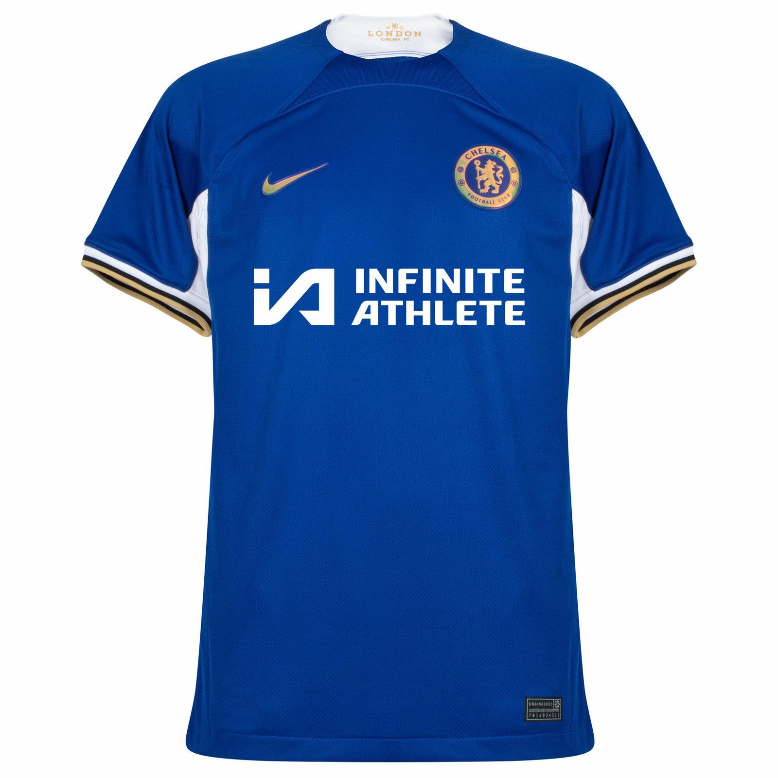Chelsea Home 2023/2024 INFINITE ATHLETE SPONSOR