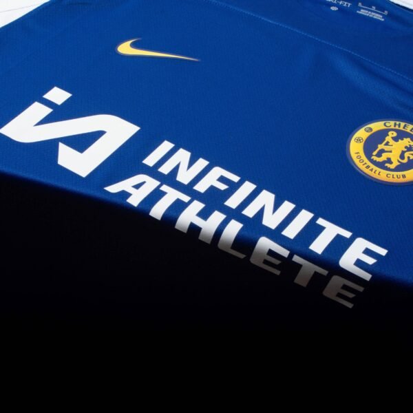 Chelsea Home 2023/2024 INFINITE ATHLETE SPONSOR