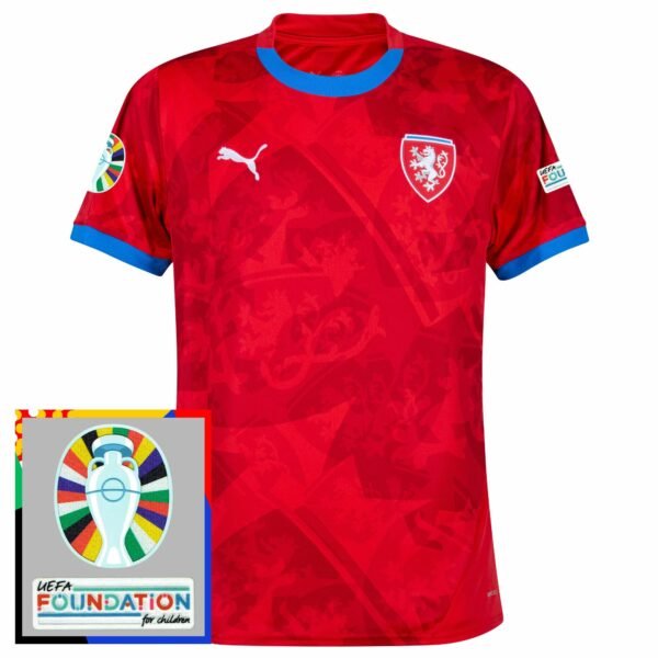 Czech Republic Home Jersey 24/25 Euro 2024