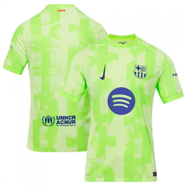 FC Barcelona green 2425 front & back