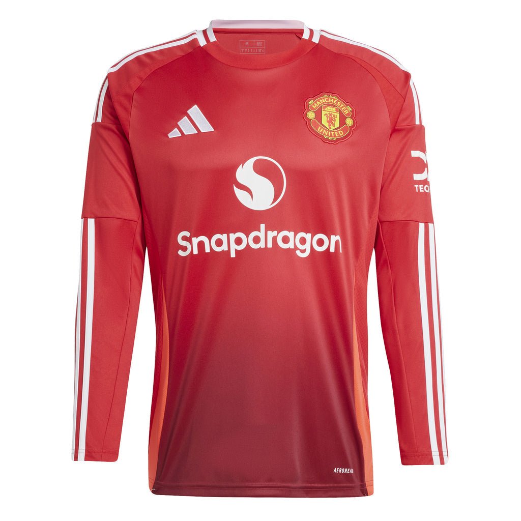 Manchester United Long Sleeve Home Jersey 24/25 - Fan Edition img