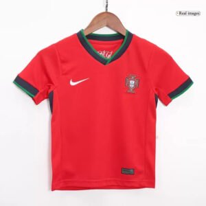 Portugal Home Jersey 24/25 Euro 2024 – Kids