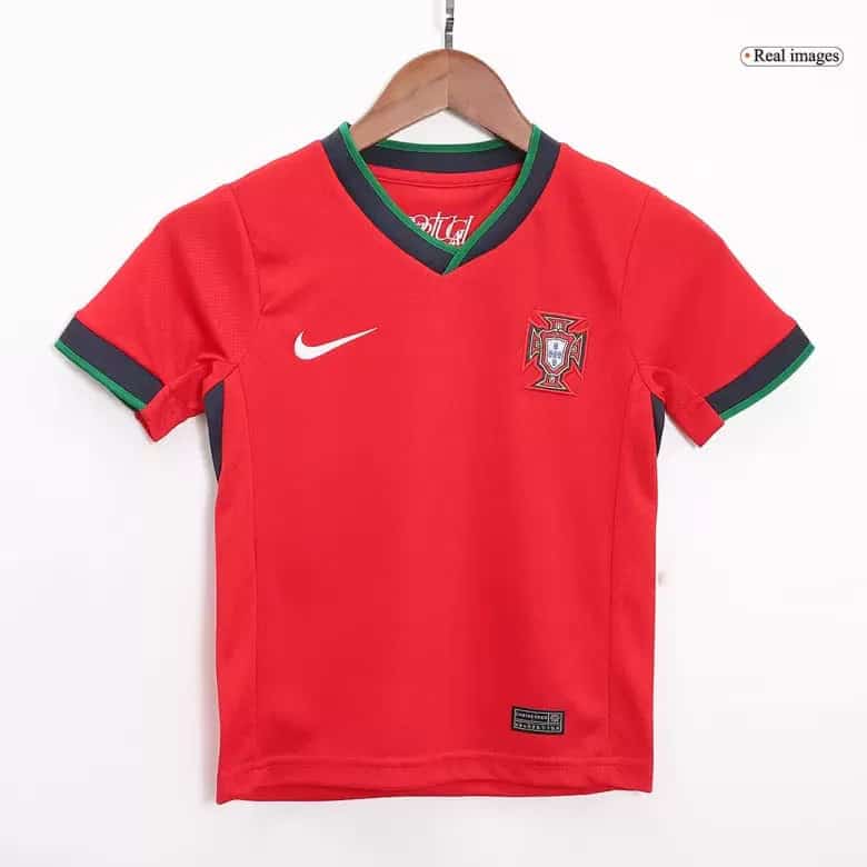 Portugal Home Jersey 24/25 Euro 2024 - Kids - Image 4