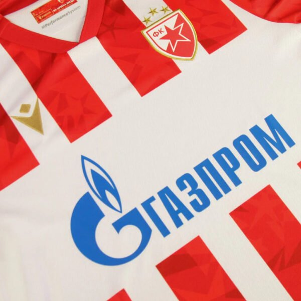 Red Star Belgrade Home Jersey 24/25 - Fan Edition - Image 3