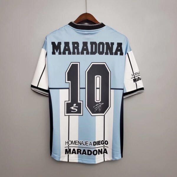 2001 Maradona Argentina Home Jersey – Football Classic
