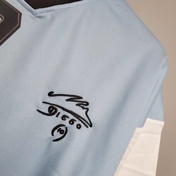 2001 Maradona Argentina Home Jersey – Football Classic