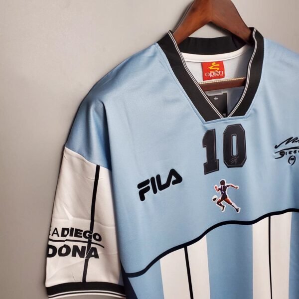2001 Maradona Argentina Home Jersey – Football Classic