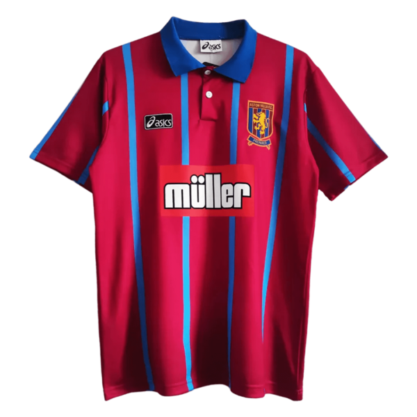Retro Aston Villa 1993/94 Home Jersey – Vintage Shirt