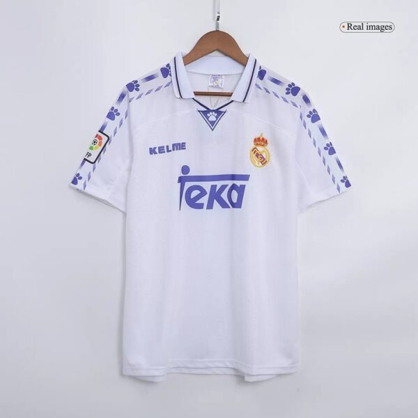 Retro Real Madrid 1996/97 Home Jersey – Vintage Shirt
