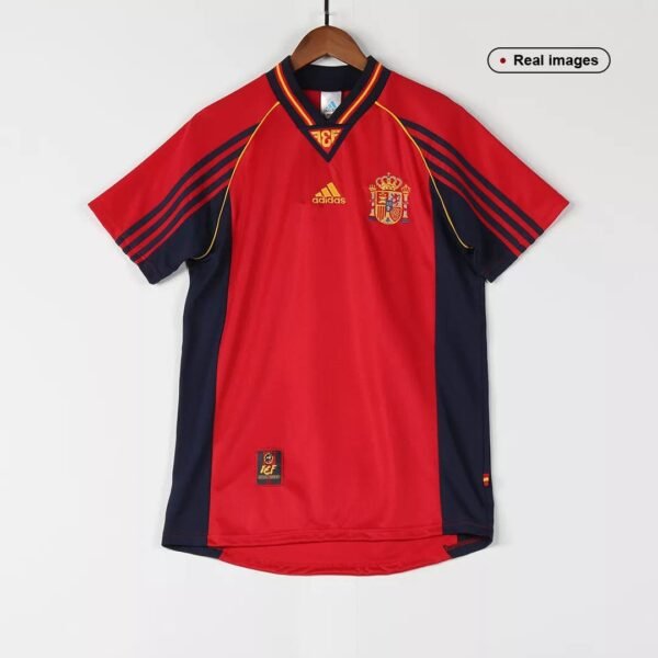 Retro Spain 1998 Home Jersey – Classic Football Apparel