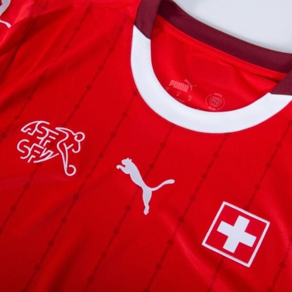 Switzerland Home Jersey 24/25 Euro 2024 - Image 4