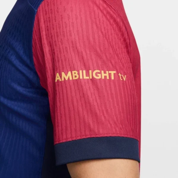 ambilight sponsor on barcelona jersey 24-25 home