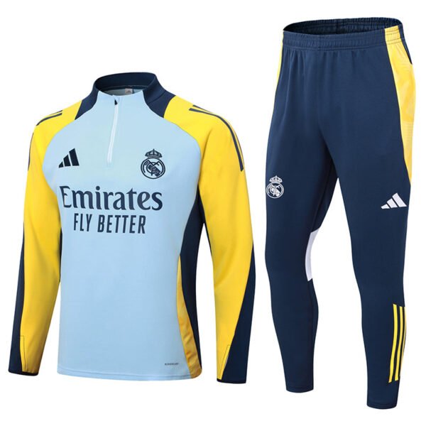 Real Madrid 24/25 Light Blue Tracksuit