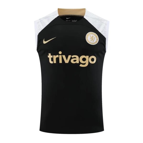 Chelsea Sleeveless Training Kit 2023/2024 – Black