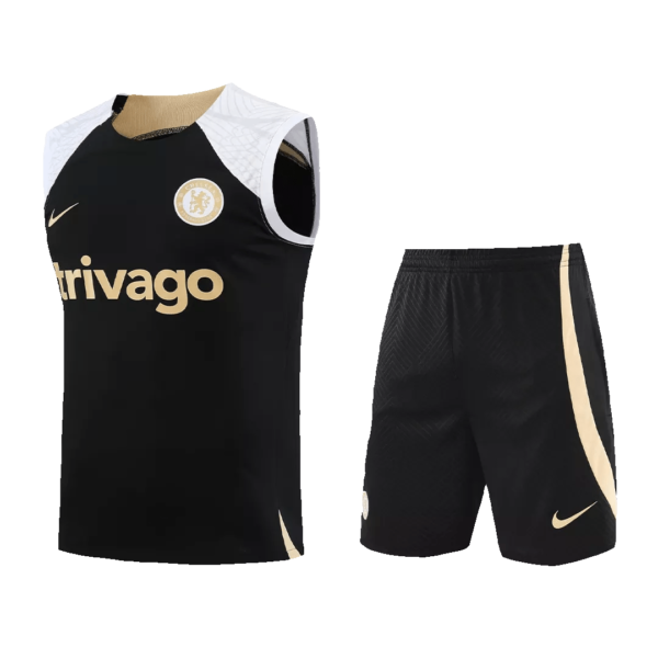 Chelsea Sleeveless Training Kit 2023/2024 – Black