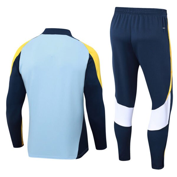 Real Madrid 24/25 Light Blue Tracksuit - Image 2