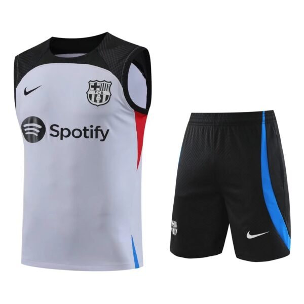 FC Barcelona Sleeveless Training Kit 2023/2024 – Grey