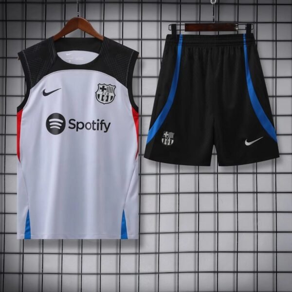 FC Barcelona Sleeveless Training Kit 2023/2024 – Grey