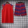FC Barcelona Sleeveless Training Kit 2023/2024 – Red