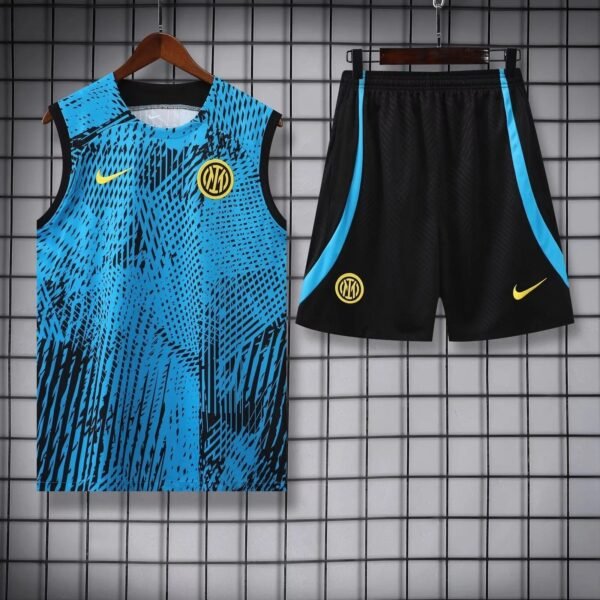 Inter Milano Sleeveless Training Kit 23/24 - Blue - Image 3